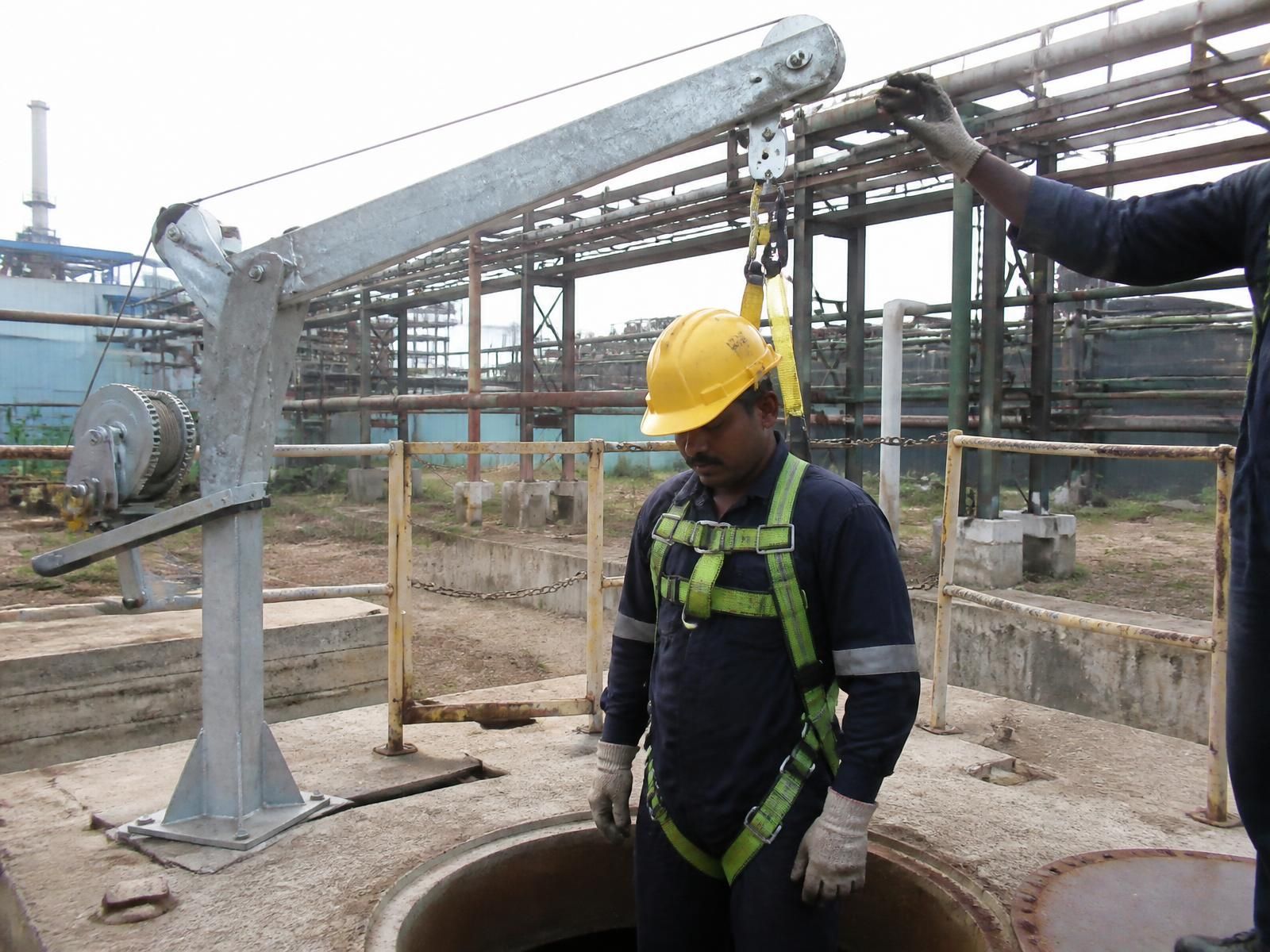 Davit Arm Cranes, Fall Protection & Confined Space Safety Systems